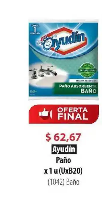 Parodi Ayúdin Paño x 1 u (UxB20) oferta