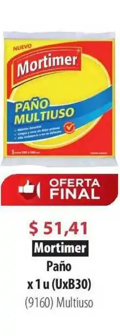 Parodi Mortimer Paño x 1 u (UxB30) oferta