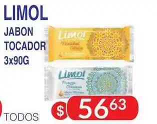 Masivos Limol Jabon Tocador 3x90g oferta