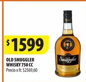 Punto Mayorista Whisky old smuggler 750cc oferta