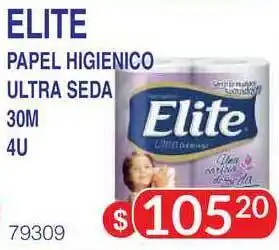 Masivos Elite Papel Higienico Ultra Seda 30M 4U oferta