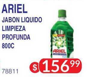 Masivos Ariel Jabon Liquido Limpieza Profunda 800c oferta