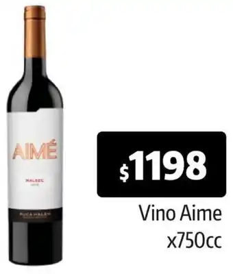 Autoservicio Capo Vino Aime x750cc oferta
