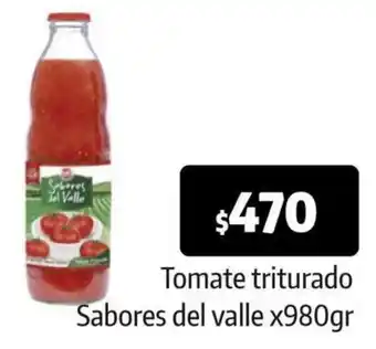 Tomate triturado Sabores del valle x980gr