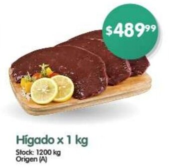 Supermercados Buenos Días Hígado x 1 kg oferta