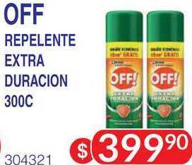 Masivos Off Repelente Extra Duracion 300C oferta