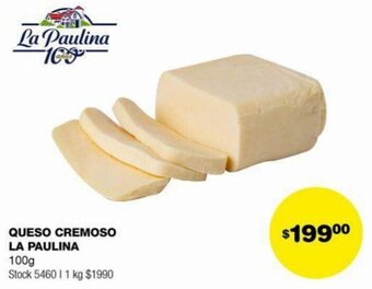 Atomo Conviene QUESO CREMOSO LA PAULINA 100g oferta