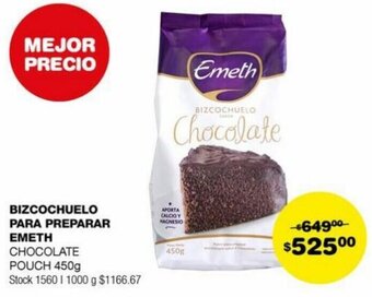 Atomo Conviene BIZCOCHUELO PARA PREPARAR EMETH 450g oferta