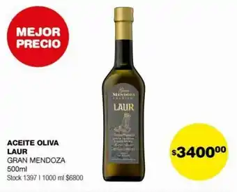 ACEITE OLIVA LAUR GRAN MENDOZA 500ml