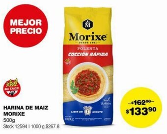 Atomo Conviene HARINA DE MAIZ MORIXE 500g oferta