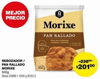 Atomo Conviene REBOZADOR / PAN RALLADO MORIXE 500g oferta