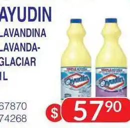 Masivos Ayudin Lavandina Lavanda-Glaciar 1L oferta