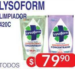 Masivos Lysoform Limpiador 420C oferta