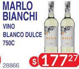 Masivos Marlo Bianchi Vino Blanco Dulce 750C oferta