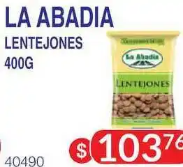 Masivos La Abadia Lentejones 400g oferta