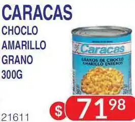 Masivos Caracas Choclo Amarillo Grano 300G oferta