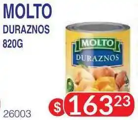 Masivos Molto Duraznos 820G oferta