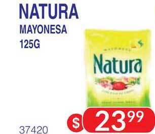 Masivos Natura Mayonesa 125g oferta