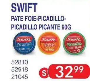 Masivos Swift Pate Foie-picadillo-picadillo Picante 90G oferta