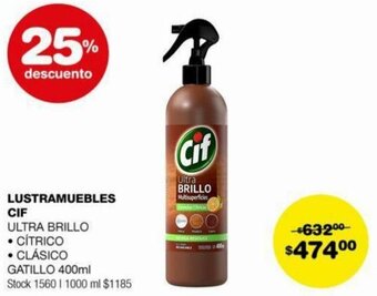 Atomo Conviene LUSTRAMUEBLES CIF 400ml oferta
