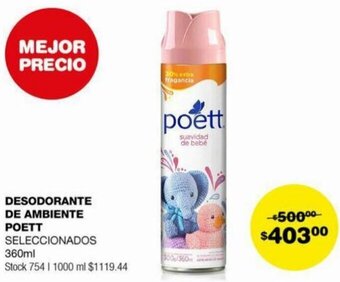 Atomo Conviene DESODORANTE DE AMBIENTE POETT 360ml oferta