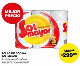 Atomo Conviene ROLLO DE COCINA SOL MAYOR oferta