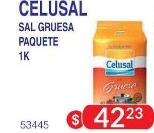 Masivos Celusal Sal Gruesa Paquete 1K oferta