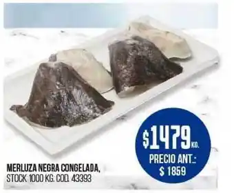 Coto Merluza Negra Congelada oferta