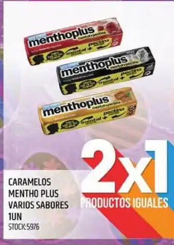 Supermercados Todo Caramelos Mentho Plus Varios Sabores 1un oferta