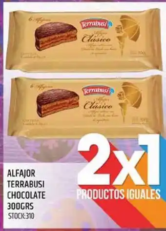 Supermercados Todo Alfajor Terrabusi Chocolate 300grs oferta