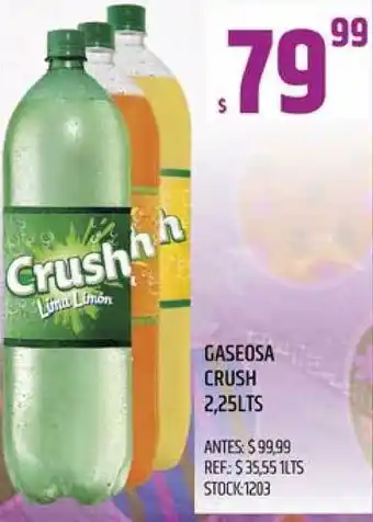 Supermercados Todo Crush Gaseosa 2,25lts oferta