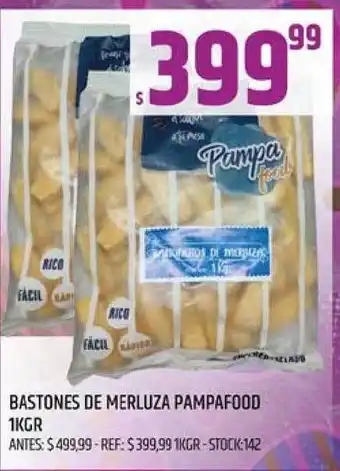 Pampafood Bastones De Merluza 1kgr