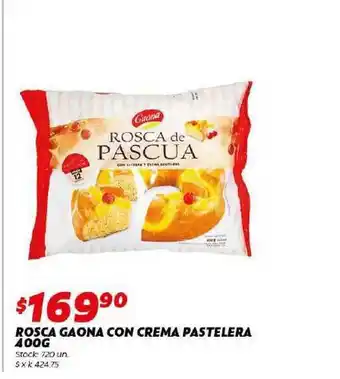 Ferniplast Rosca Gaona Con Crema Pastelera 400g oferta