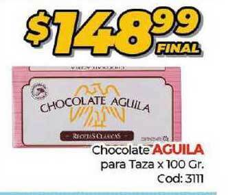 Diarco Aguila Chocolate Para Taza x 100gr oferta