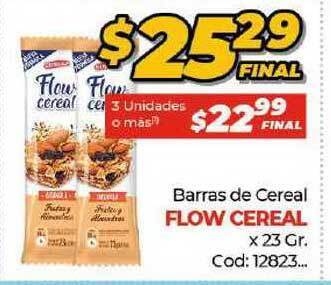 Diarco Flow Cereal Barras De Cereal x 23gr oferta