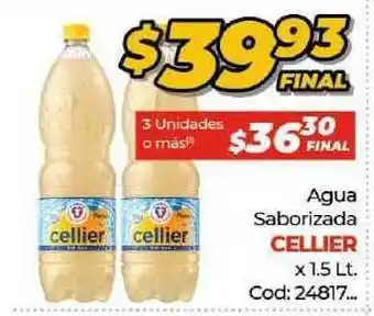 Diarco Cellier Agua Saborizada x 1,5 Lt. oferta