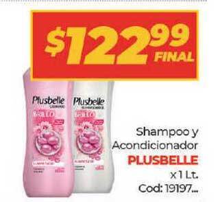 Diarco Plusbelle Shampoo Y Acondicionador x 1lt oferta