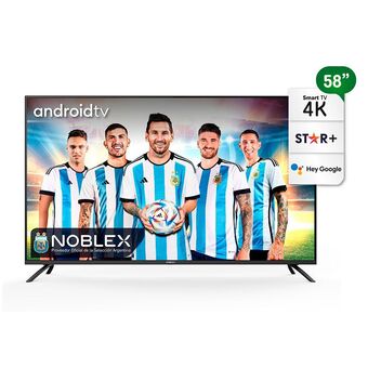 Frávega Smart tv 58 4k uhd noblex db58x7500 oferta
