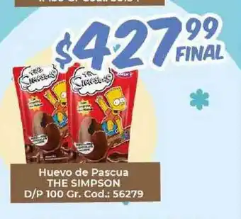 Diarco The Simpson Huevo de Pascua d/p 100gr Cod.: 56279 oferta