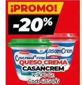 Diarco Casancrem Queso Crema x 300 Gr. oferta