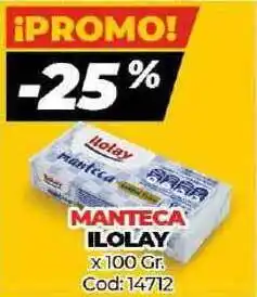 Diarco Ilolay Manteca x 100 Gr. oferta