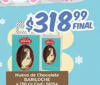 Diarco Bariloche Huevo De Chocolate x 130gr oferta