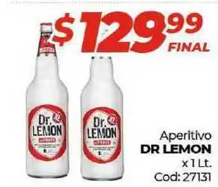 Diarco Dr Lemon Aperitivo x 1lt. oferta