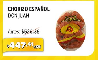 Chorizo Español Don Juan
