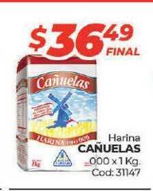 Diarco Cañuelas Harina 000 x 1kg oferta