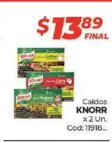 Diarco Knorr Caldos x 2 Un. oferta