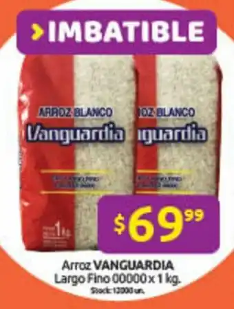 Cordiez Vanguardia Arroz Largo Fino 00000 x 1kg oferta