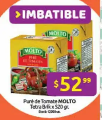Cordiez Molto Puré de Tomate Tetra Brik x 520gr oferta