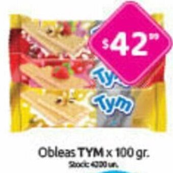 Cordiez TYM Obleas x 100gr oferta