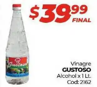 Diarco Gustoso Vinagre Alcohol x 1 Lt. oferta